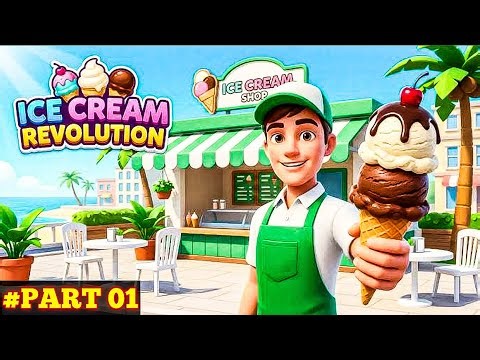 I OPENED NEW ICECREAM SHOP IN A BEACH #part1