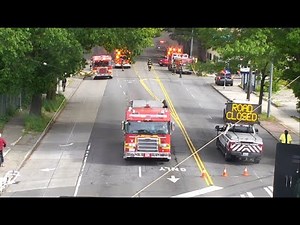 [Traffic Cam] SFD fights smoky south Seattle 2-alarm fire