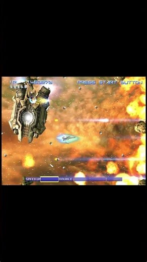 #shorts 【爽快】グラディウスV ボス瞬殺レーザー！ #グラディウスV #GRADIUSV #PS2 #コナミ #STG #レトロゲーム #チート #Cheat #2004年 #SPACING