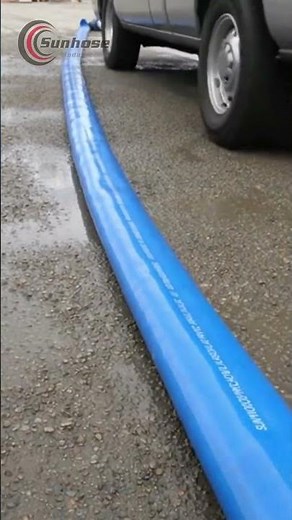 Extreme Durability Test! SUNHOSE Layflat Hose vs Full Pressure + Vehicle Crushing