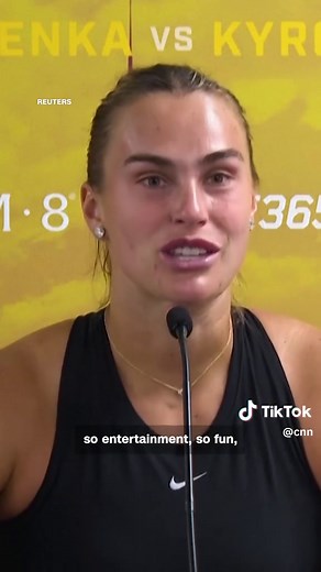 Nick Kyrgios defeated Aryna Sabalenka 6-3, 6-3 in a modern “Battle of the Sexes” tennis match on December 28, more than 50 years after Billie Jean King’s historic win over Bobby Riggs. #CNN #News #Tennis #BattleoftheSexes