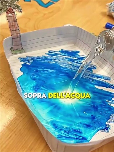 Il laghetto di carta sembrava reale 🐢