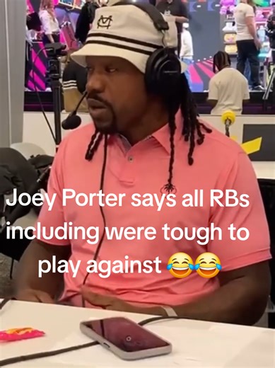 Joey Porter Treats All Running Backs the Same