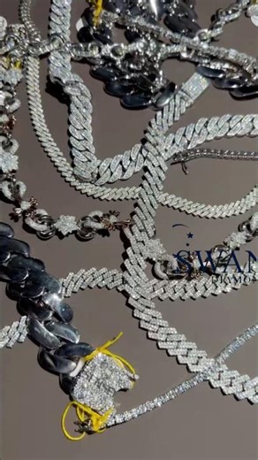 🔥 Iced-Out Chain Collection | Custom Cuban, Miami & Flower Diamond Chains 💎