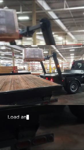 Lift, load, and go with LiftPro!🚛 #flatbed #forklift #lifting #lifttruck #hauling | LiftPro