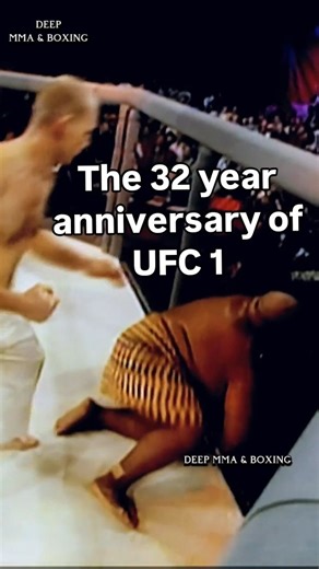 DEEP MMA & BOXING on Instagram: "Today marks the **32nd anniversary** of UFC 1 The UFC officially began on **November 12, 1993 with UFC 1: The Beginnin in Denver, Colorado. What started as a crazy no-holds-barred tournament to now being one of the biggest sports in the world . Follow @deepmmaandboxing for more . . . . . . . . . . #mma #ufc #martialartstraining #martialarts #mixedmartialarts"