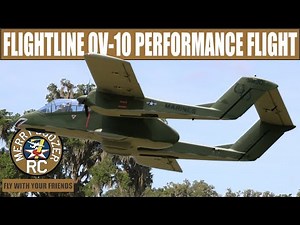 FlightLine OV-10 Bronco Performance Flight