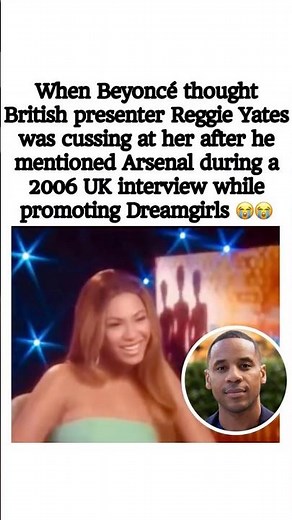 When Beyoncé thought Reggie Yates was cussing at her after he mentioned Arsenal 😂