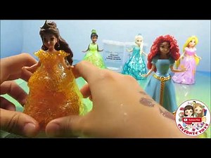 Glitter Putty Disney Princess Magiclip Fun Color Dresses