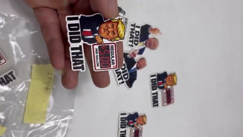 Trump Pink Dress Parody Sticker, Political Humor Die Cut Vinyl Decal (waterproof) - Etsy