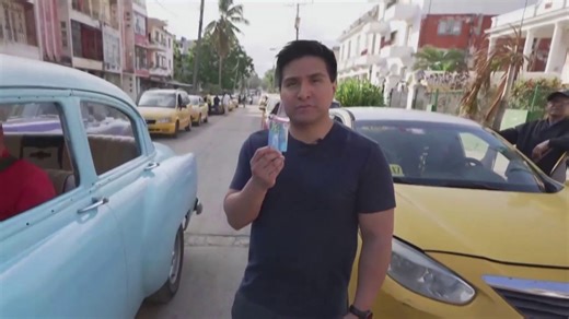 Taxi drivers wait in long fuel lines as Cuba's economic crisis worsens