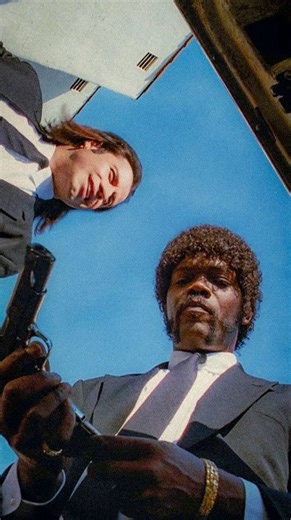 @cinemaphilejournal on Instagram: "This scene never gets old…🍔 Pulp Fiction (1994) is written and directed by Quentin Tarantino and stars John Travolta as Vincent Vega, Samuel L. Jackson as Jules Winnfield, Uma Thurman as Mia Wallace, and Harvey Keitel as The Wolf. The film weaves together multiple interconnected stories about gangsters, boxers, and hitmen in Los Angeles, moving through time in its own unique way. It’s filled with sharp dialogue, dark humor, and unexpected moments of violence t