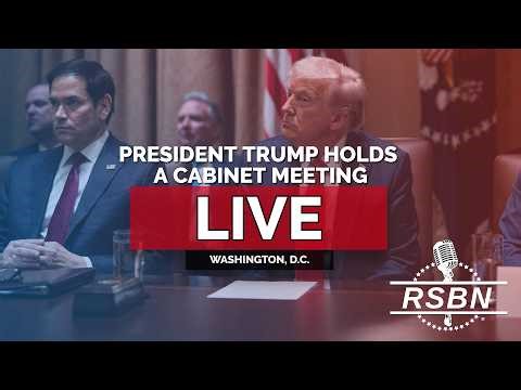 LIVE REPLAY: President Trump Holds a Cabinet Meeting - 03/26/26