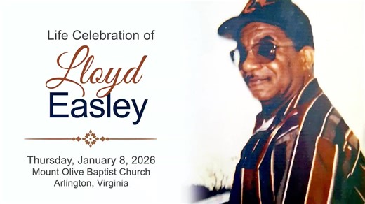 Life Celebration of Lloyd Easley | Mount Olive Baptist Church