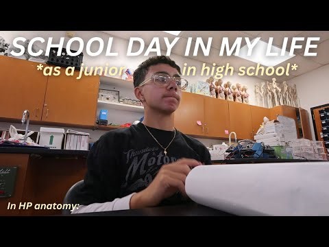 SCHOOL VLOG *as a JUNIOR in high school* | school, friends, tests, gym