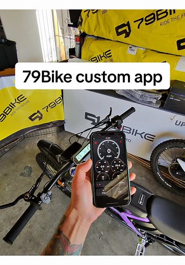 79Bike Custom App: Enhancing Your Falcon Pro Experience