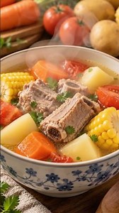 ABC Pork Rib Soup 🥕🌽🍅 | Easy Chinese Comfort Soup