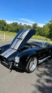 Let’s go for a Ride in the 🎱 Stack‼️1965 @superformancellc Cobra MKIII 🐍 - Black w/ Titanium Racing Stripes - Double Stitch Black Leather Interior - @prestige_moto 427 8 Stack Fuel Injection 540HP - Power Steering - 18” Polished Aluminum Shelby Racing Wheels - Fully Serviced, Detailed, Ready to go! #JMCCobra #shelby #427 ☎️609-871-2700 💻JMCCobra.com 🏦Financing Available 🌎We Ship Worldwide | Jonathan Motorcars