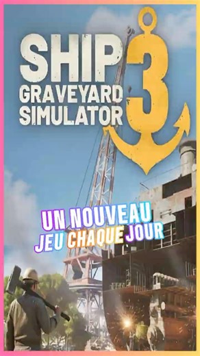 Grab your hammer and dismantle ships in Ship Graveyard Simulator 3