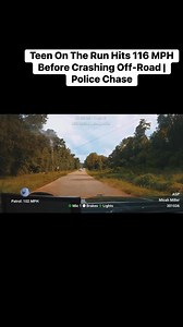 Teen On The Run Hits 116 MPH Before Crashing Off-Road | Police Chase | LRHN