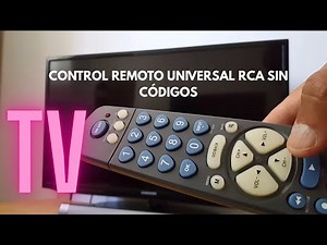 Como programar Control Remoto Universal | Configurar control remoto universal RCA