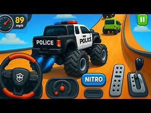 "Ultimate Monster Truck Stunt Compilation – Extreme Jumps & Crashes!"