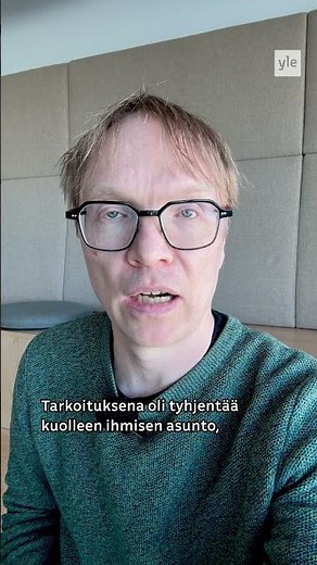 Perheen kaikki tavarat murskattiin