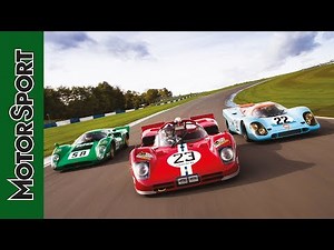 Triple test: Porsche 917, Ferrari 512S and Lola T70