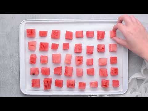 How To Freeze Watermelon