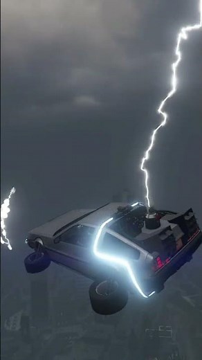 GTA 5 BTTF Struck By Lightning Mod
