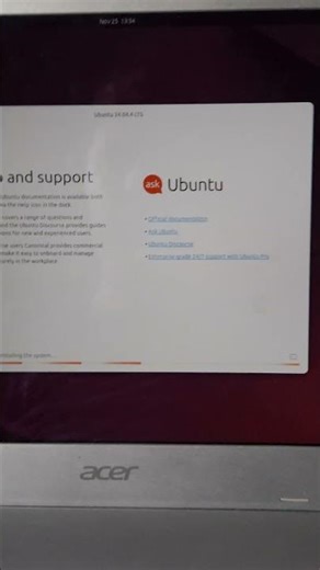 Installing Linux on a chromebook! #techtok #techtech #tech #chromebook #technology