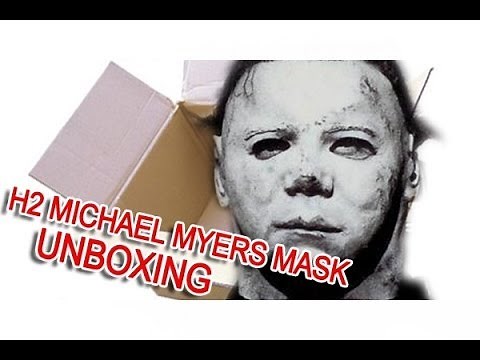 Michael Myers mask unboxing Halloween 2