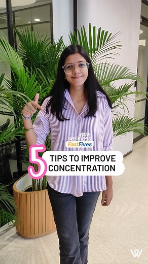 Ditch distractions, boost productivity! 🚀 Master your focus game with these 5 powerhouse tips. 💪🧠 #nykaawellness #wellnessweek #productivity #concentrationtips | Beautybook by Nykaa