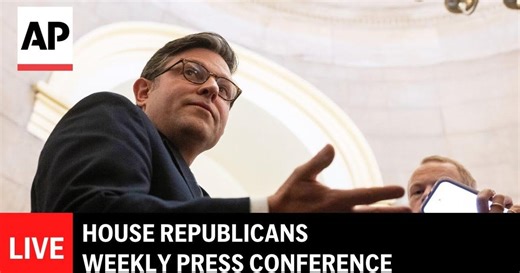 LIVE: US Republicans press conference