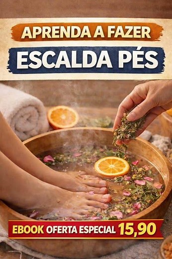 Quer aprender a fazer escalda pés de forma profissional em casa ?