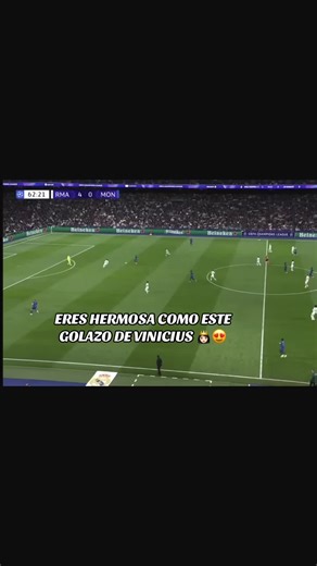 Gol de vinicius jr hoy 🔥🤍 @Graciela Franco🤍.👸🏽😍 créditos a @ESPN #frasesdeamor #vinijr #realmadrid #asmonaco #uefachampionsleague