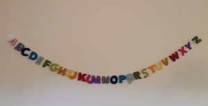 Wool Felt Alphabet, Preschool Uppercase Alphabet Set. Handmade, Soft and Colorful Alphabet. Gift and Educational Toy for Montessori. - Etsy