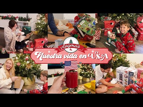 🇺🇸 VLOGMAS🎄 ABRIMOS nuestros REGALOS de SANTA en FAMILIA 🎁 NAVIDAD en ESTADOS UNIDOS 2022