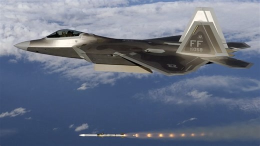 F-22 Raptor Scores “Longest Known” AIM-120 AMRAAM Shot