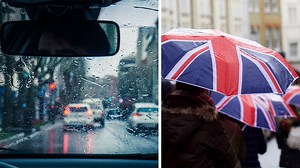 Transport chaos fears as UK set to be battered by two day downpour