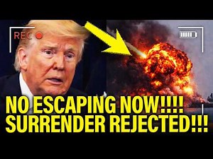 Trump PANICS and CAN’T GET OUT of DISASTER WAR!!