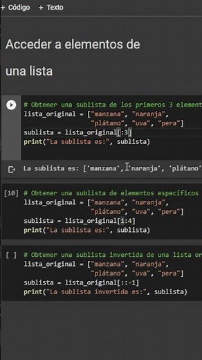 Python List Slicing: Cómo Acceder y Extraer Sublistas Fácilmente | Tutorial Completo