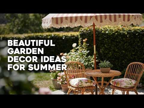 ☀️ Summer Patio & Garden Decor Ideas That Will Transform Your Space