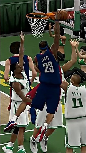 NBA 2K10 PS3 | LeBron James vs Celtics #nba2k10