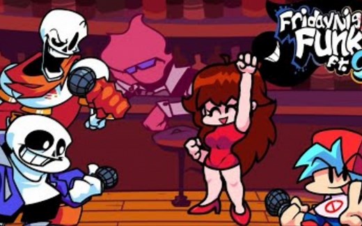 FNF Ft. Sans 优质Mod!Friday Night Funkin' Vs Sans & Papyrus (FNF Mod/Undertale