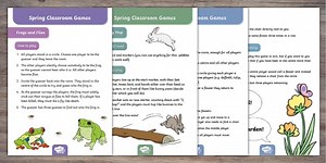 Spring Classroom Games