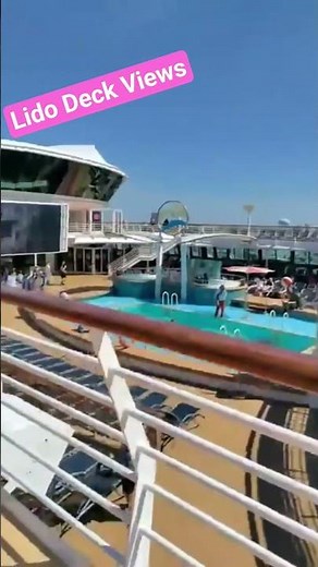 Lido Deck Cruise Ship Views / Royal Caribbean Jewel of the Seas
