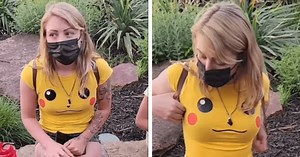 Autistic mom Bailey Breedlove says Six Flags cop ‘body shamed’ her over short pants as daughter, 11, cried