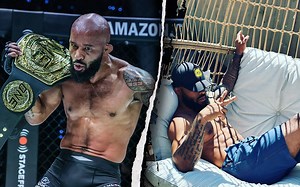 Laid-back Demetrious Johnson gets to enjoy summer at home