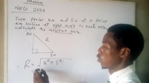 NECO 2024 Physics Past Questions Explained